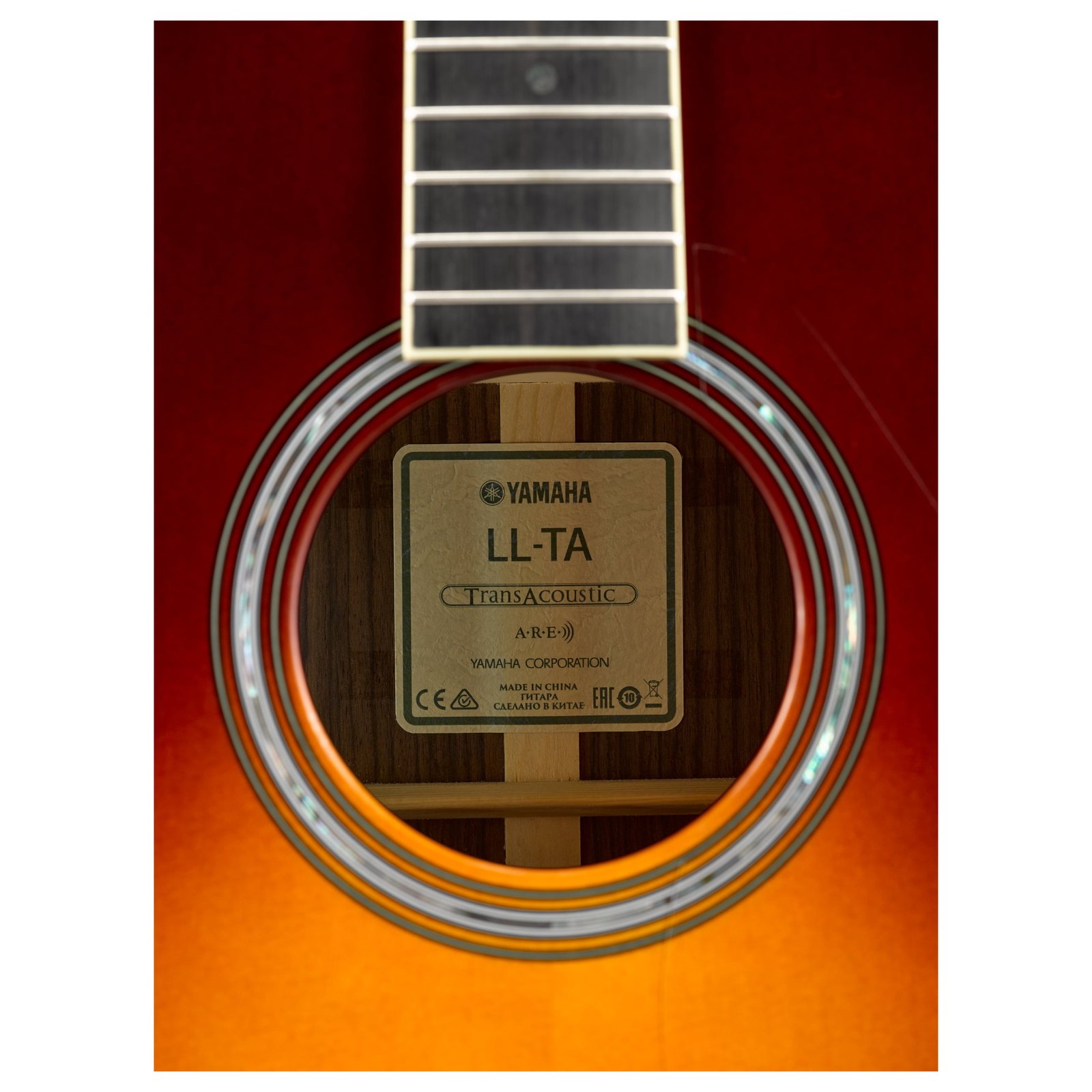 yamaha ll-ta brown sunburst