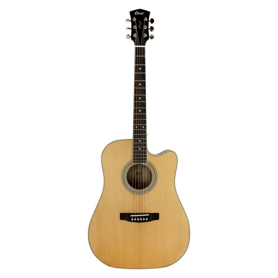 GUITARE CORT PURE-DCF NATUREL SATINE