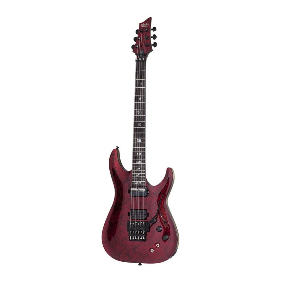 Schecter Apocalypse C-1 Floyd Rose, micro Sustainiac - Red Reign