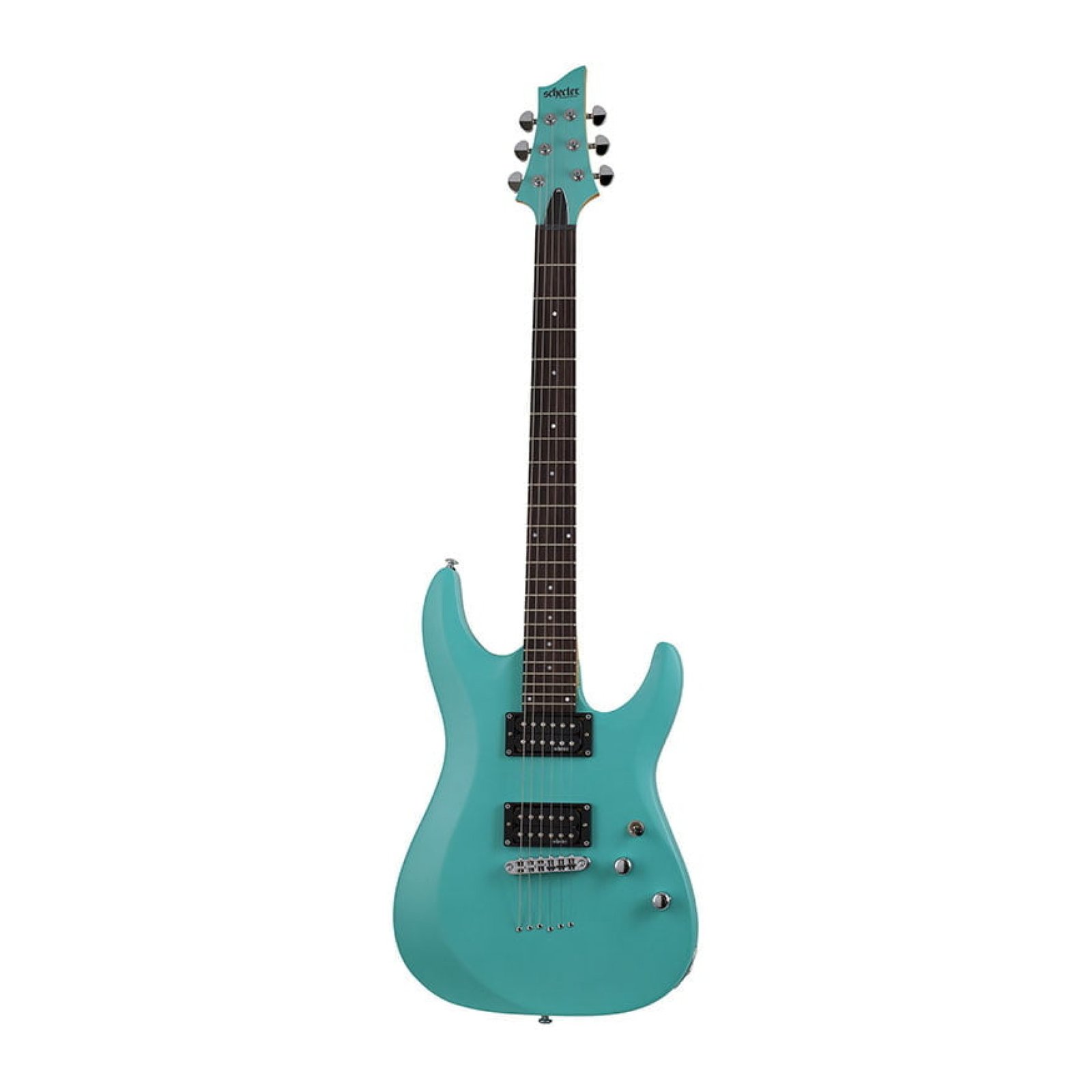 Schecter C-6 Deluxe - Satin Aqua