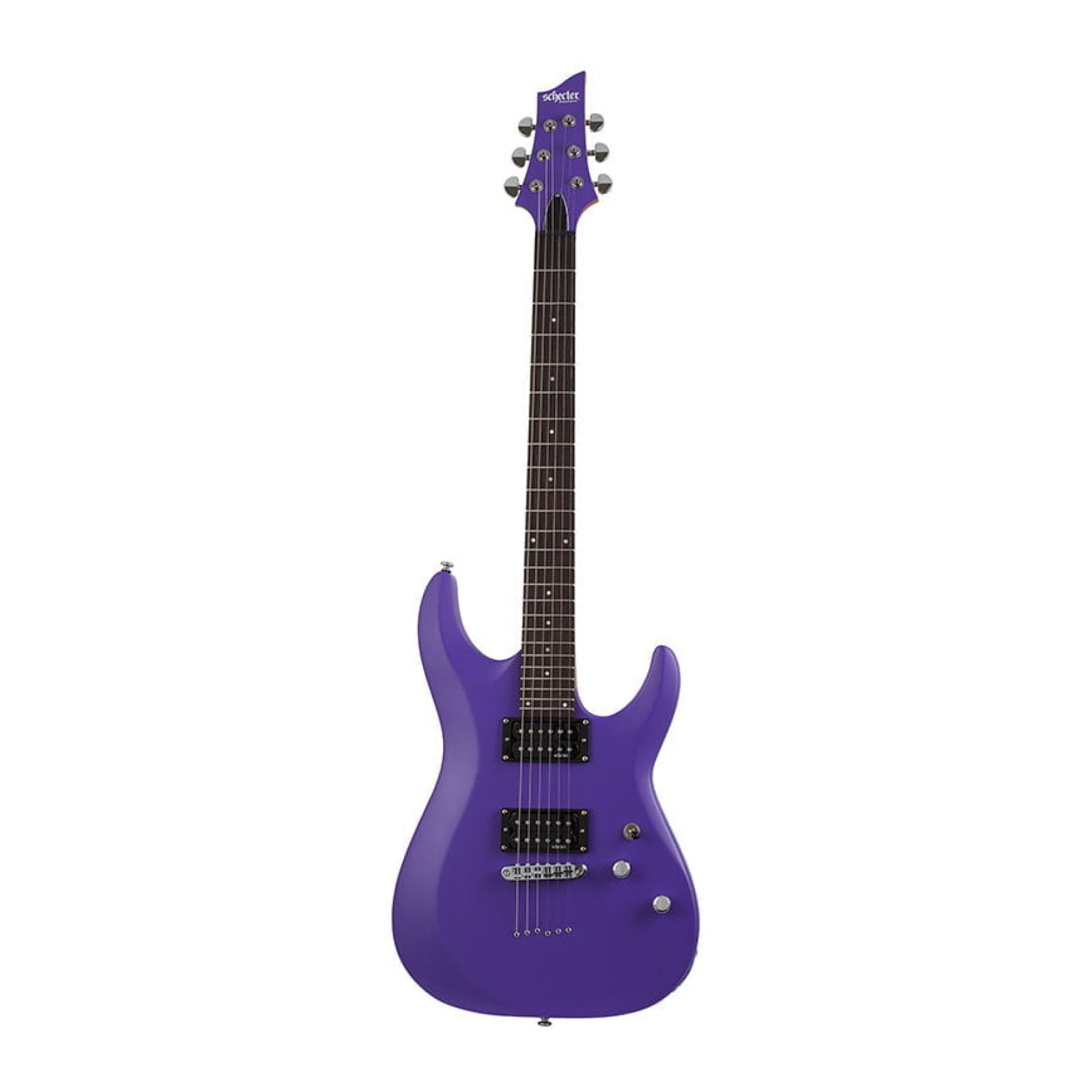 Schecter C-6 Deluxe - Satin Dark Purple