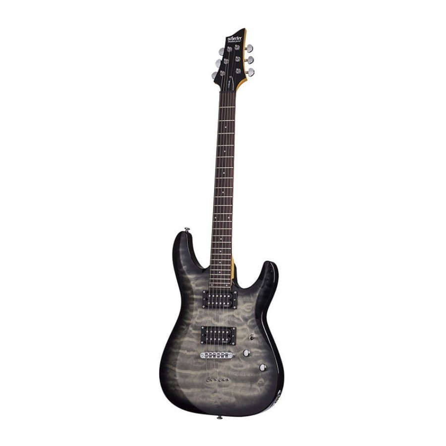 Schecter C-6 Plus - Charcoal Burst
