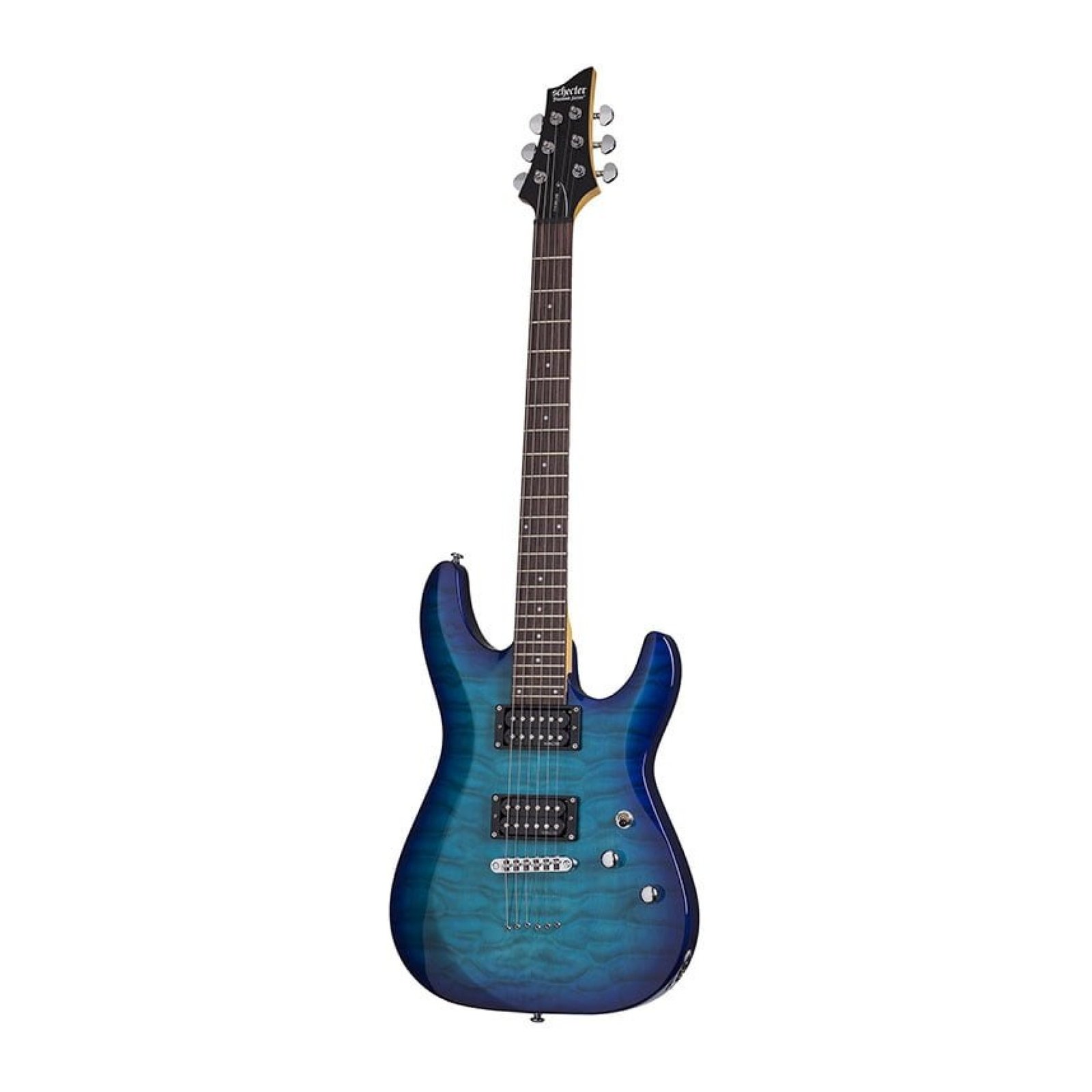 Schecter C-6 Plus - Ocean Burst Blue