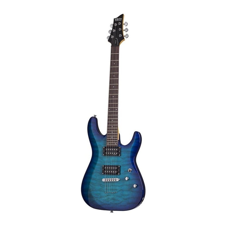 Schecter C-6 Plus - Ocean Burst Blue