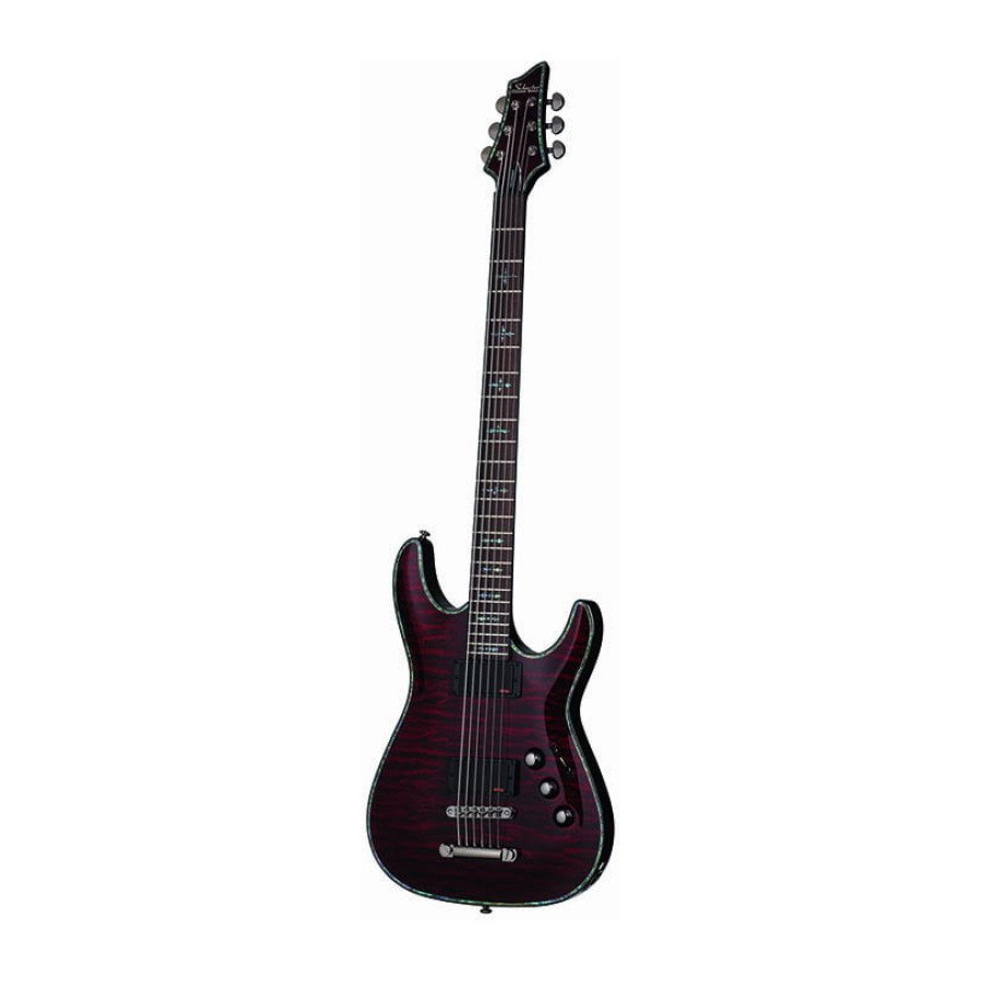 Schecter Hellraiser C-VI bariton - Black Cherry