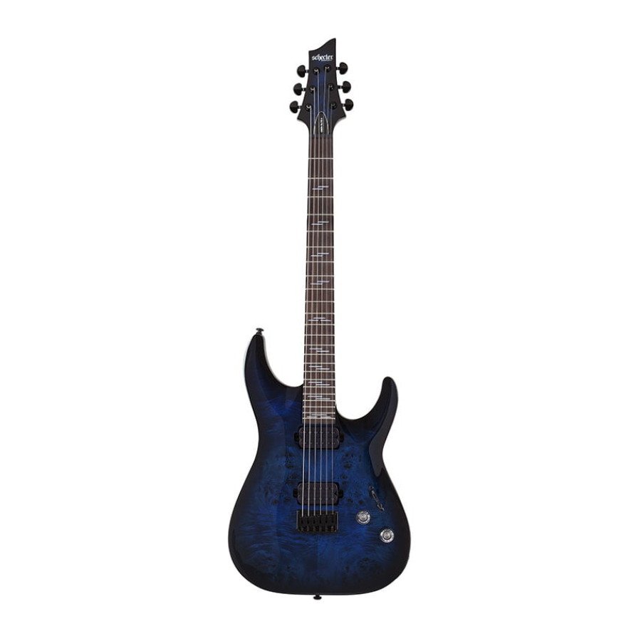 Schecter Omen Elite 6 - See Thru Blue Burst