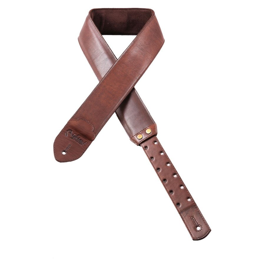 COURROIE CUIR RIGHTON VINTAGE BRUN