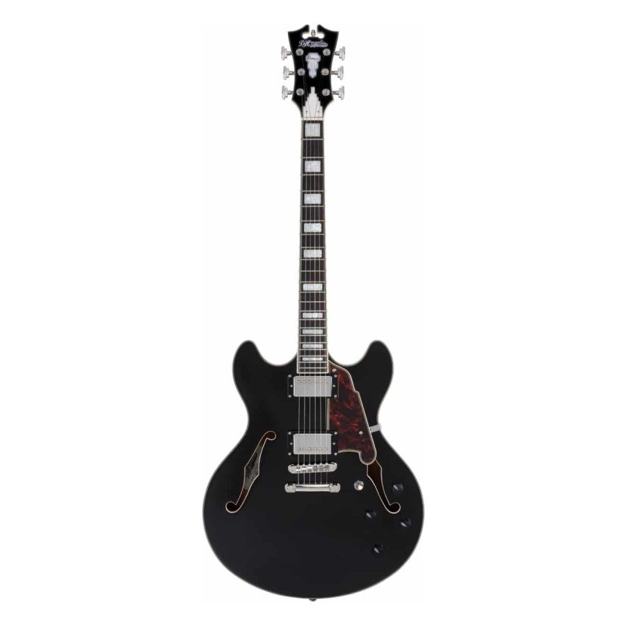 D'ANGELICO PREMIER MINI DC BLACK FLAKE
