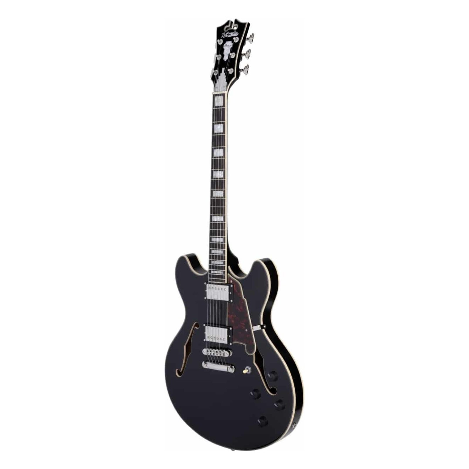 D'ANGELICO PREMIER DC BLACK FLAKE
