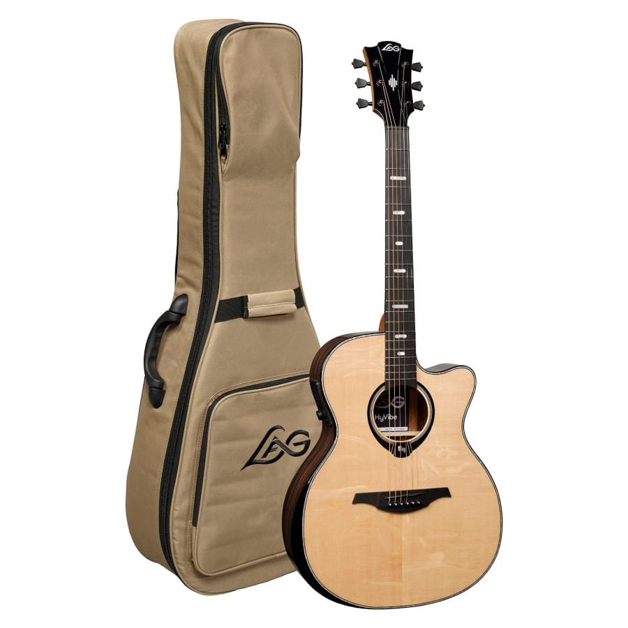 Lâg HyVibe 50 Auditorium Cutaway Electro