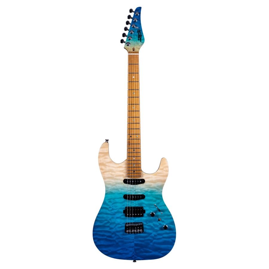 Jet Guitars JS 1000 Transparent blue