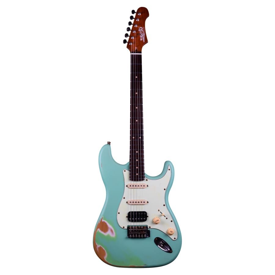 Jet Guitars JS 400 Sea Foam Green Relic