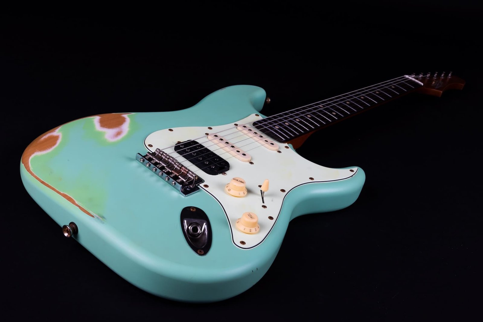 Jet Guitars JS 400 Sea Foam Green Relic