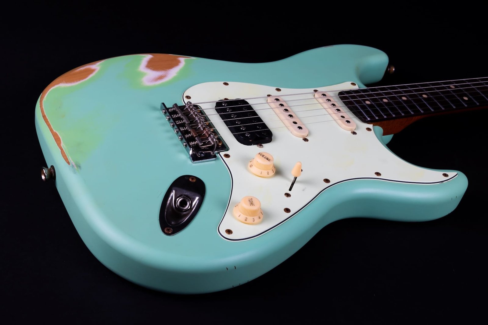 Jet Guitars JS 400 Sea Foam Green Relic