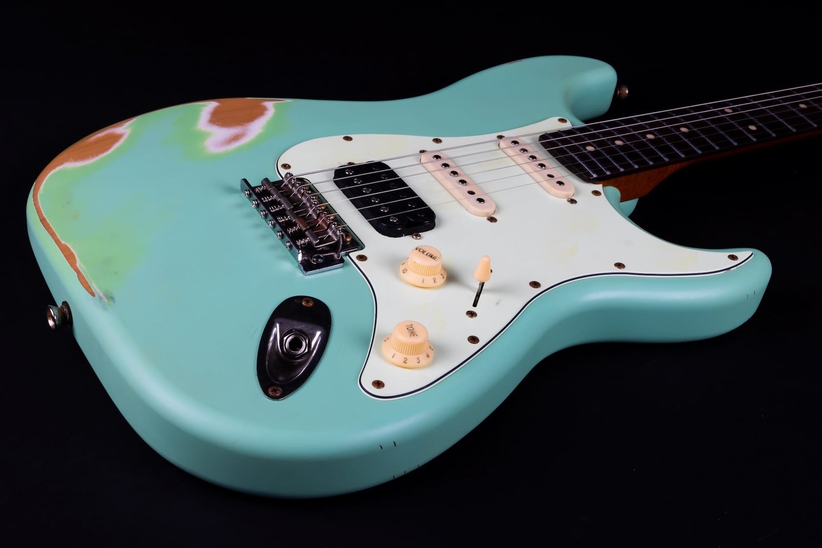 Jet Guitars JS 400 Sea Foam Green Relic
