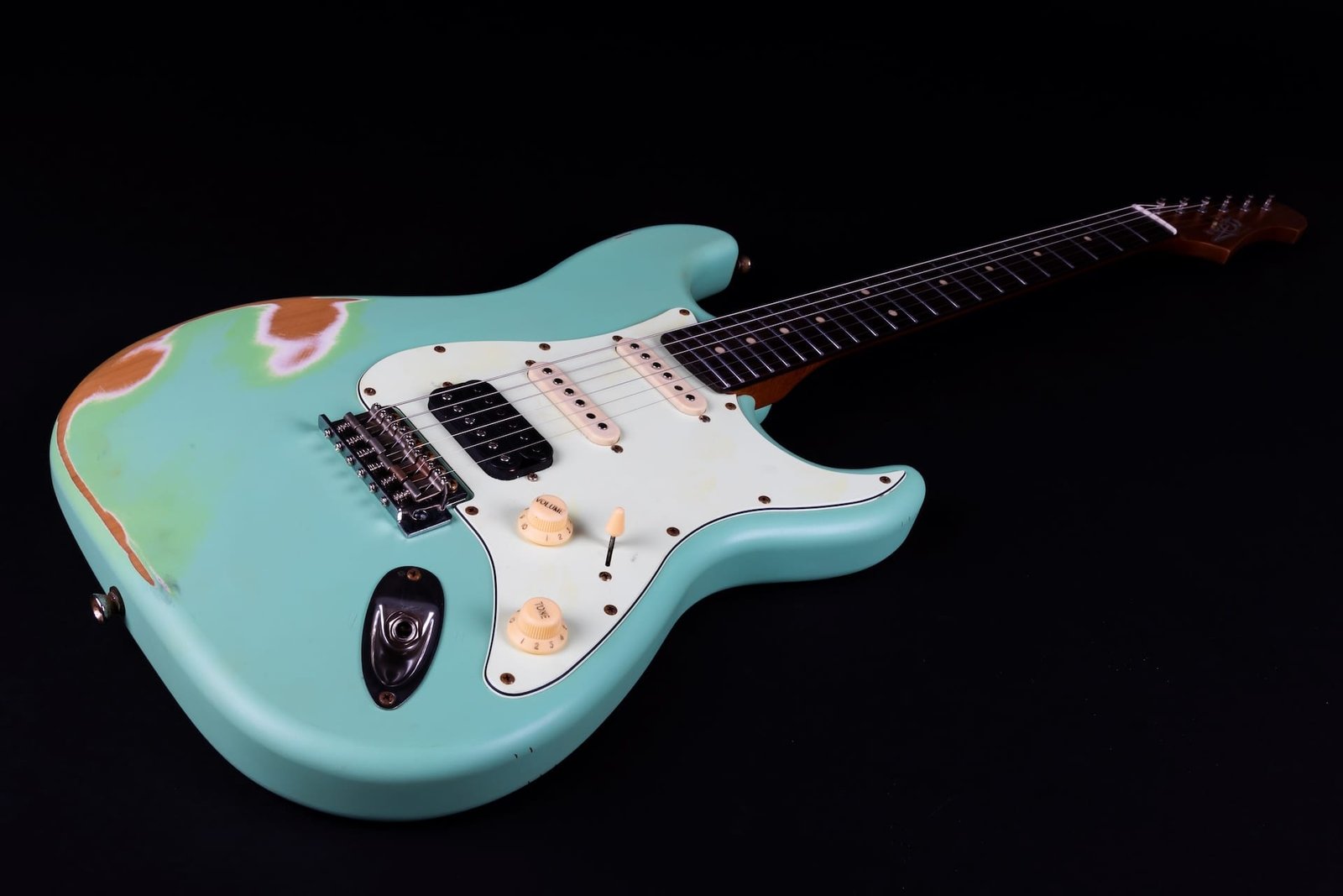 Jet Guitars JS 400 Sea Foam Green Relic