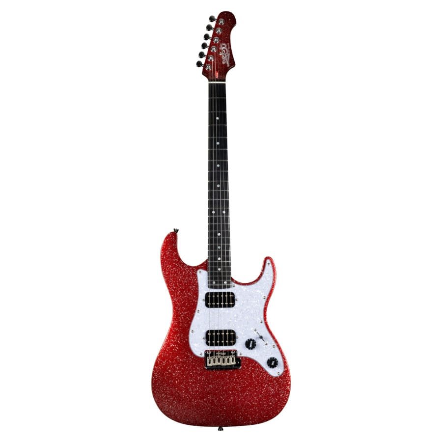 Jet Guitars JS 500 Red sparkle