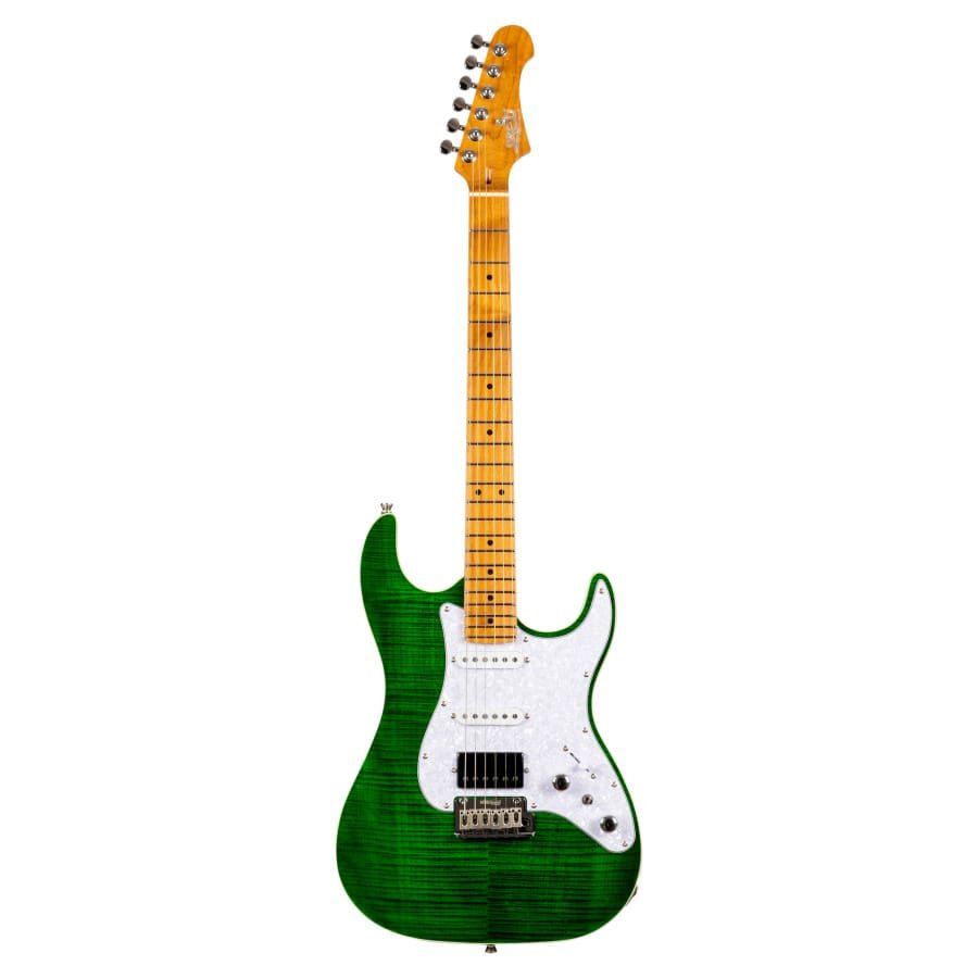 Jet Guitars JS 600 Transparent Green